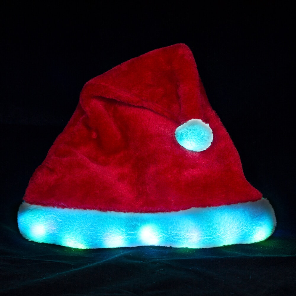 Christmas Hat with LED Lights