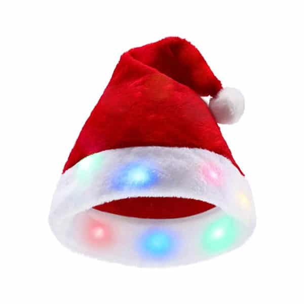 LED Christmas Santa Hat