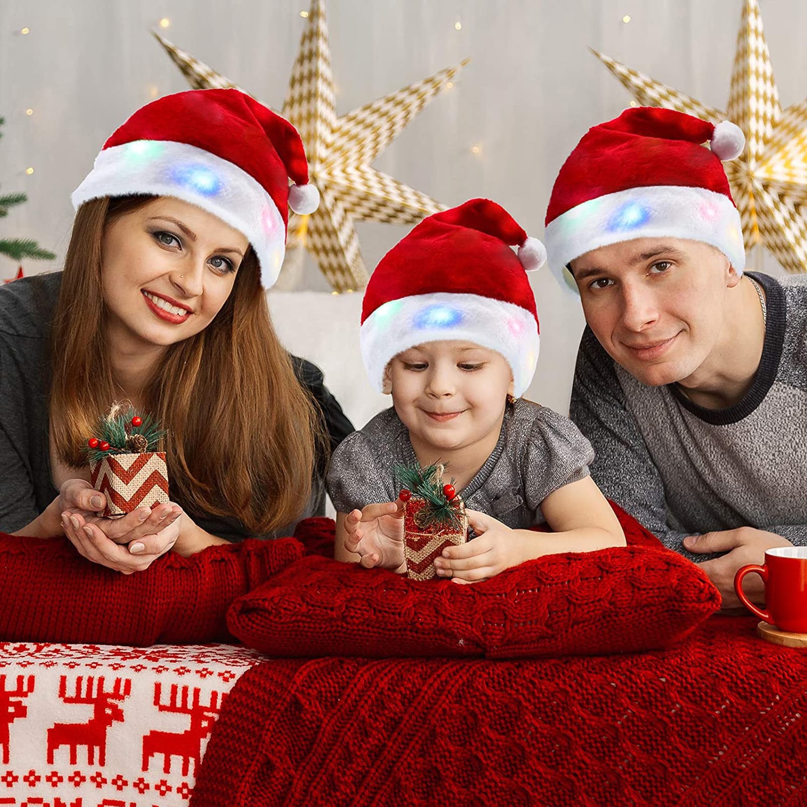 family christmas hats