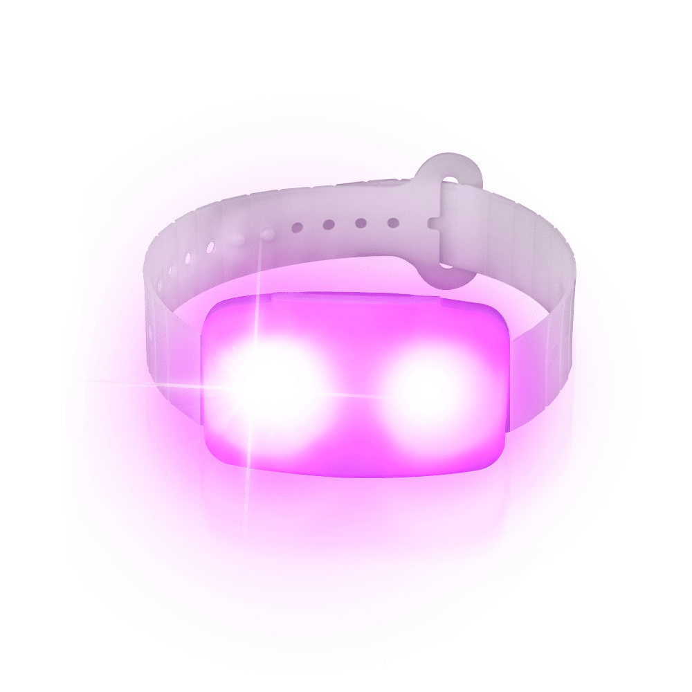 Adjustable 2 LEDs Wristband